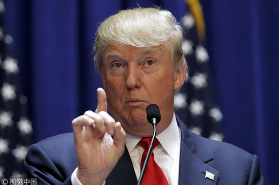 美国总统特朗普 视觉中国