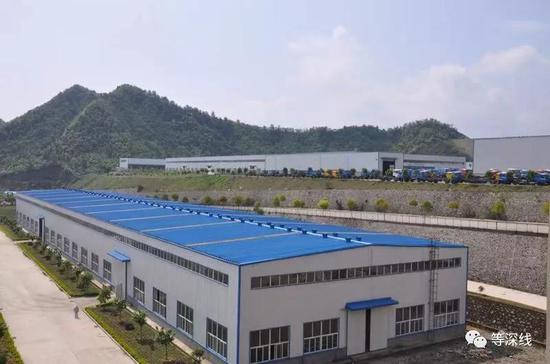 华昌达在湖北十堰的生产基地。 《等深线》记者 张家振 摄影