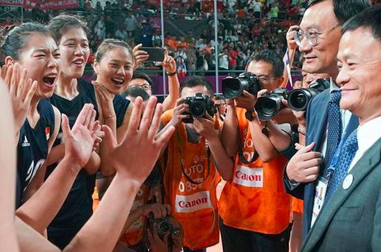 马云为女排清空购物车 还有一些个人原因