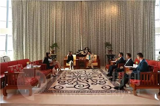 2018年4月,海航集团创始人、董事长王健在海航总部接受《中国经济周刊》专访