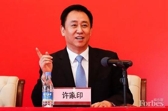 恒大集团掌门人许家印主席不遗余力投入慈善事业。图片来源:视觉中国