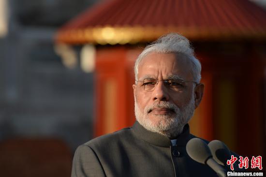 资料图:印度总理莫迪。中新社发 廖攀 摄