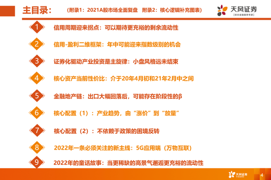 天风策略:当更稀缺的高景气邂逅更充裕的流动性