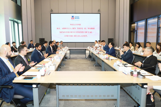 中东土豪又来深圳了!阿联酋经济部长来到深创投进行考察交流