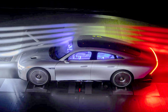 奔驰Vision EQXX单次充电达1000公里