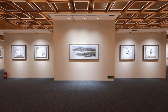 “畅神集”绘画作品展在嘉德艺术中心启幕