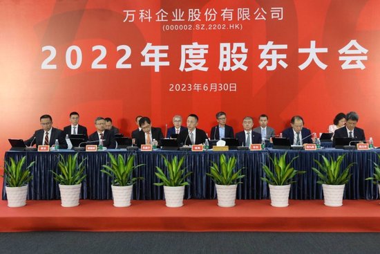 万科2022年度股东大会实录