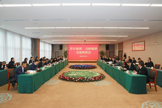 茅台集团到习酒集团交流座谈，张德芹：做好茅台“航空母舰”的“护卫舰”