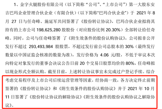 “火腿第一股”又卖壳,8.7亿卖了控股权!