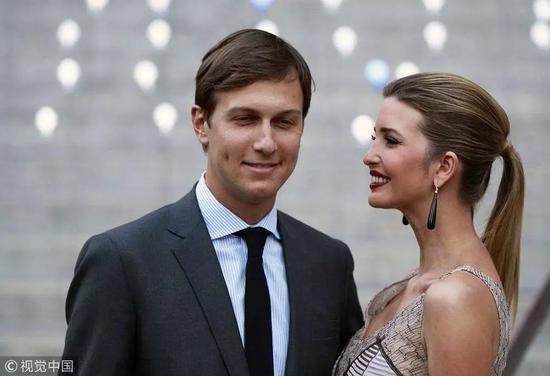 特朗普女婿庫什納和女兒伊萬卡