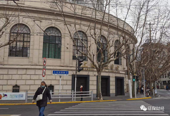 上海静安区原英国在华共济会旧址(周远征拍摄)