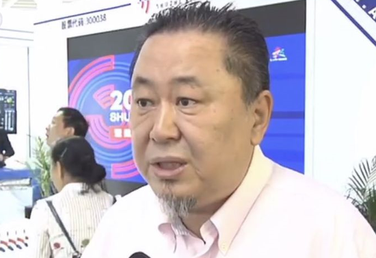 实控人张志勇&nbsp; 图源：数知科技官网