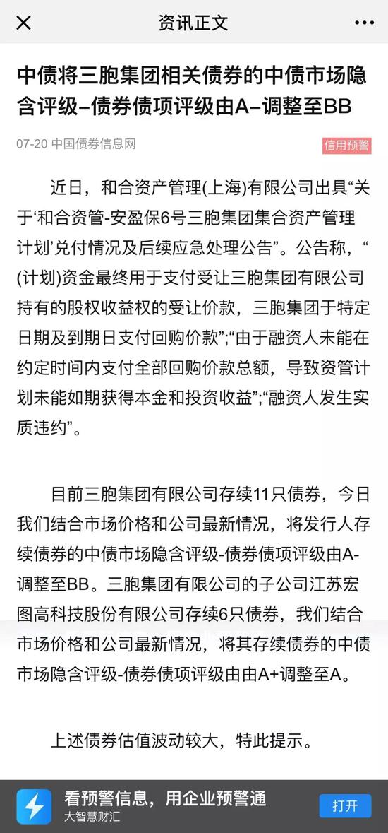 *资料来源:企业预警通APP*资料来源:企业预警通APP