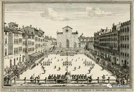 壮观的1688年某足球体育场