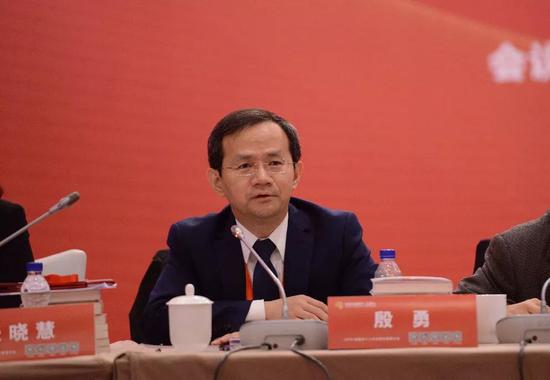  CF40成员、北京市委常委、副市长殷勇发表主题演讲