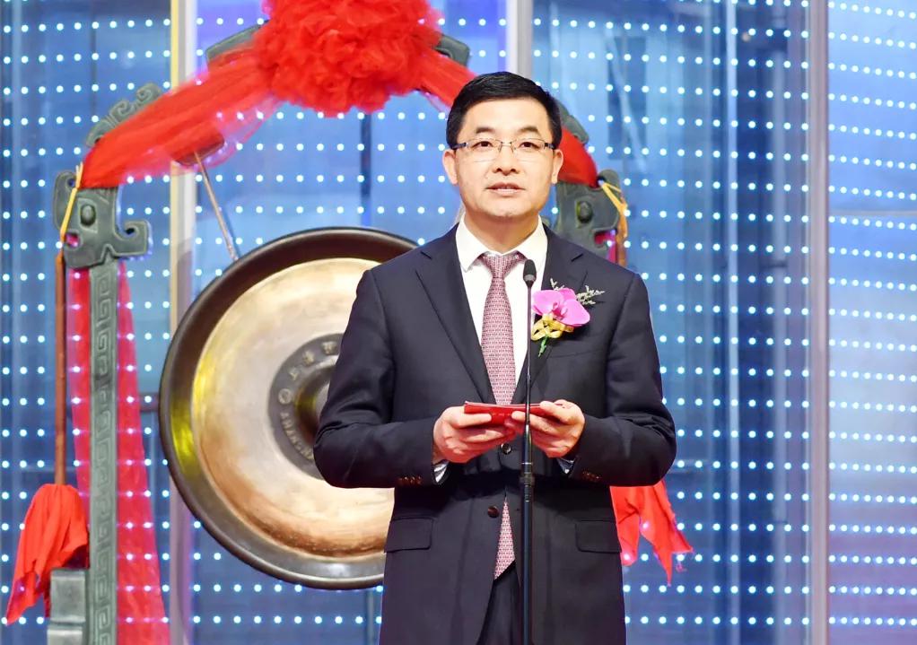 中国邮政集团公司总经理、邮储银行董事长张金良致辞