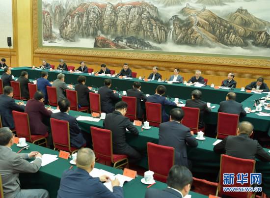11月1日,中共中央总书记、国家主席、中央军委主席习近平在北京人民大会堂主持召开民营企业座谈会并发表重要讲话。 新华社记者李涛摄