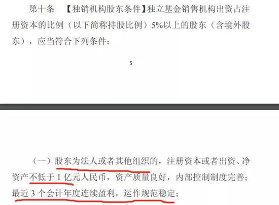 原来要求是什么？13年的91号令也不规定1亿元，也不规定连续三年盈利。