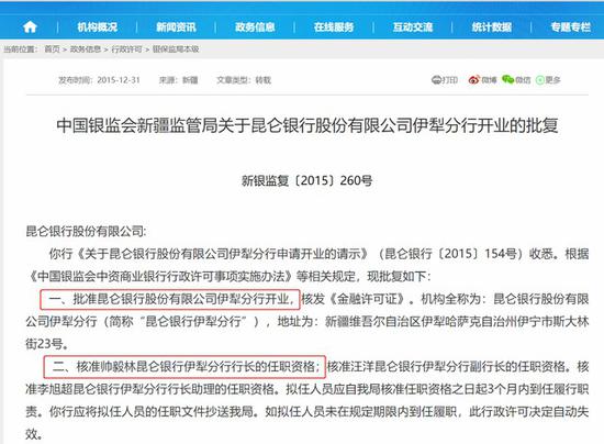 公款买茅台送礼!昆仑银行一原分行长遭撤职 去年营收、净利润双降
