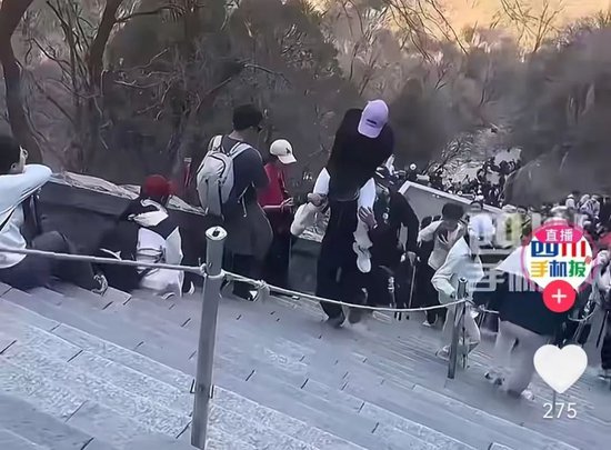 “两天挣了两千元”!泰山陪爬爆火,有人已成立工作室