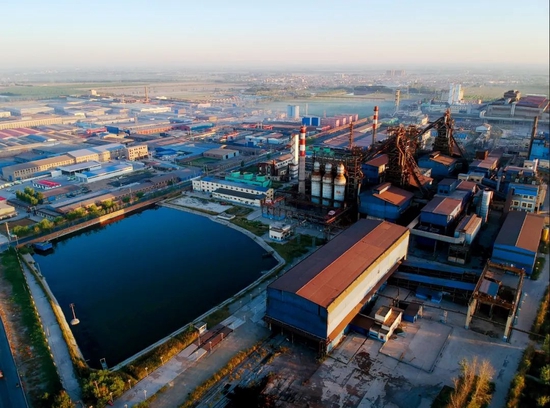 2019年5月21日,河北霸州市,停产后的新利钢铁公司。图/视觉中国