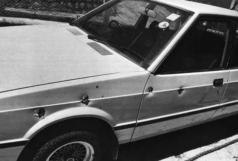 北角停车场交火现场,香港,1984年