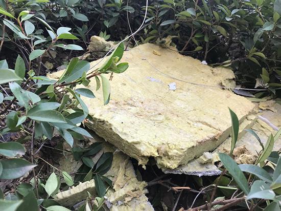 绿地南京楼盘被台风刮落100多平米外墙 交付不到1年