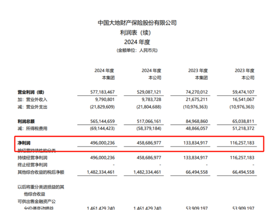 图源:大地财险2024年年报