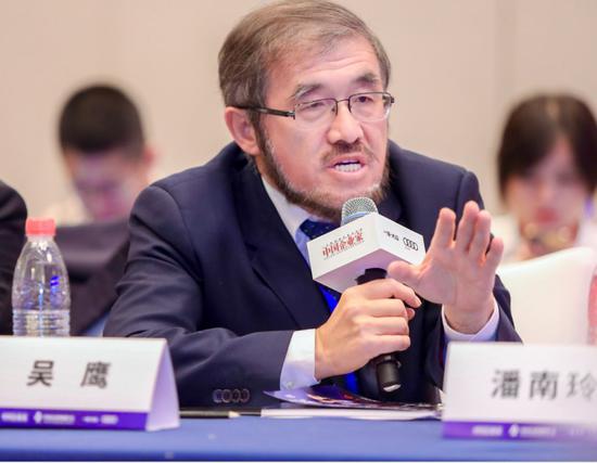 中泽嘉盟投资有限公司董事长吴鹰。