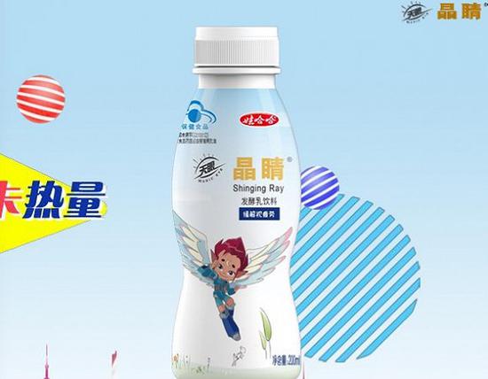 　娃哈哈在微商渠道推广的新品