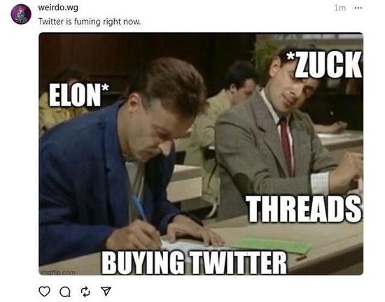 推特劲敌Threads注册破7000万，真假马斯克怎么回应？本尊含笑不语，冒牌喊话打一架