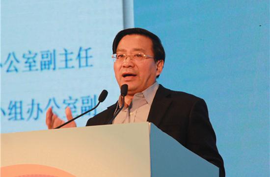 中央财经领导小组办公室副主任韩俊认为要让价格真正反映供求关系的变化　图片来源：北京大学国家发展研究院