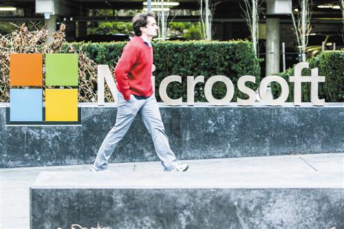 微软踏上复苏之路:市值再度超5000亿美元|微软