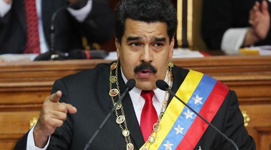 资料图片：委内瑞拉总统马杜罗
