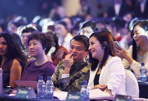 2015年5月20日，杭州，阿里巴巴集团筹办的首届全球女性大会。图/CFP