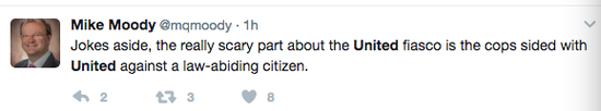 (Mike Moody评论:不开玩笑,‘UA乘客门’最可怕的部分是空警竟然和UA一起欺负守法的公民)