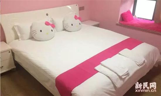  图说：Kitty猫元素的房间。戴天骄 摄 