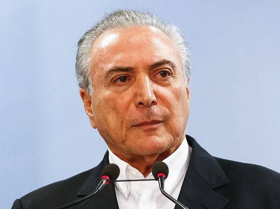 巴西总统特梅尔。（新华社发）
