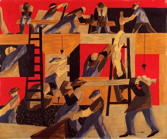 Jacob Lawrence | The Builders