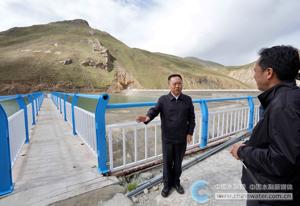 李国英调研满拉水利枢纽工程