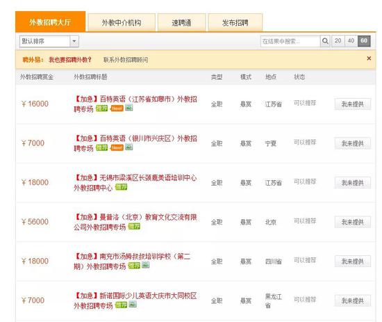 ▲截图来源:聘外易官网