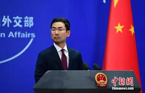中国外交部发言人耿爽。(资料图)