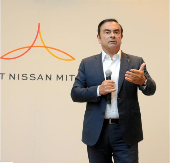 ▲卡洛斯·戈恩 图据朝日新闻