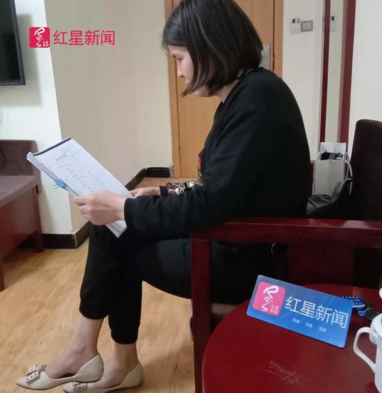 张英向红星新闻讲述自己的遭遇