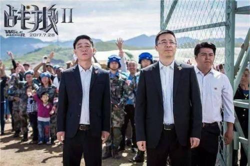 在《战狼2》里,宋歌客串了“樊大使”一角