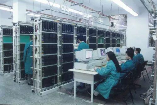 HJD04万门数字交换机，1992年
