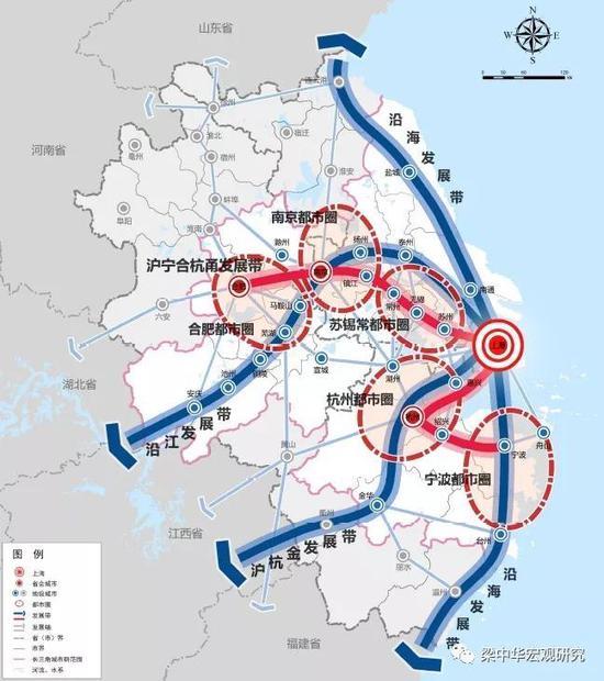 来源:长三角城市群发展规划,中泰证券研究所