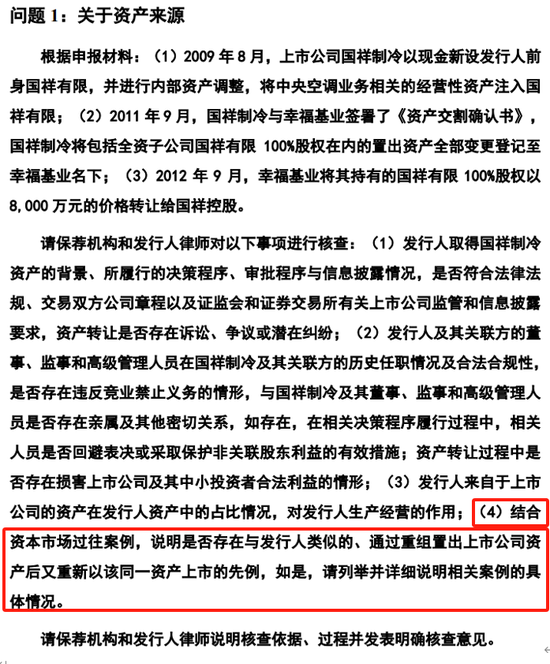重磅！国祥股份暂停IPO！“发行人资产来自于上市公司”已有多个案例