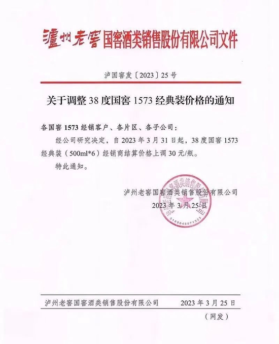 老四变老五，泸州老窖又掉队了