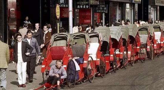 街头景象,香港,1972年
